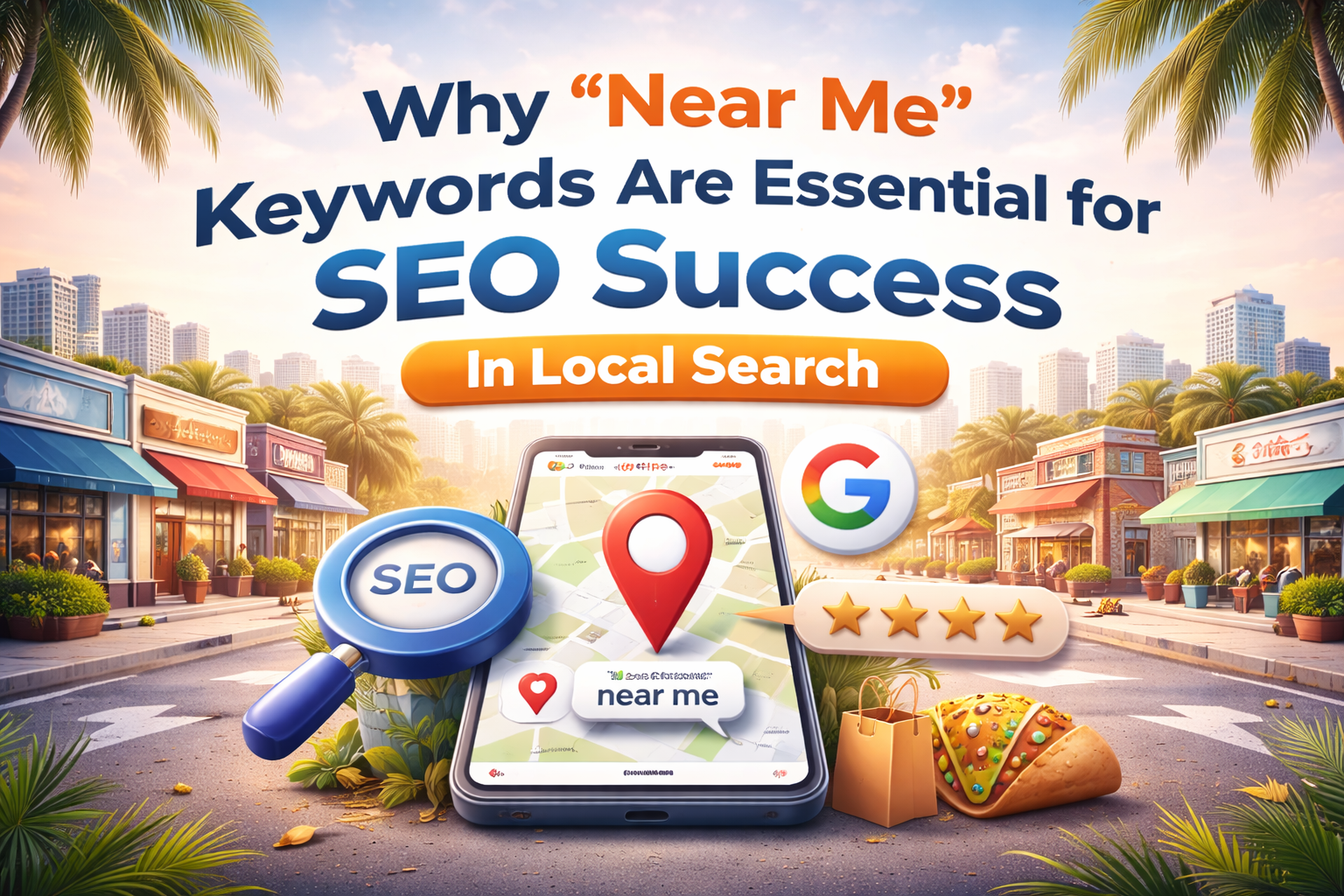 Why “Near Me” Keywords Are Essential for SEO Success in Local Search